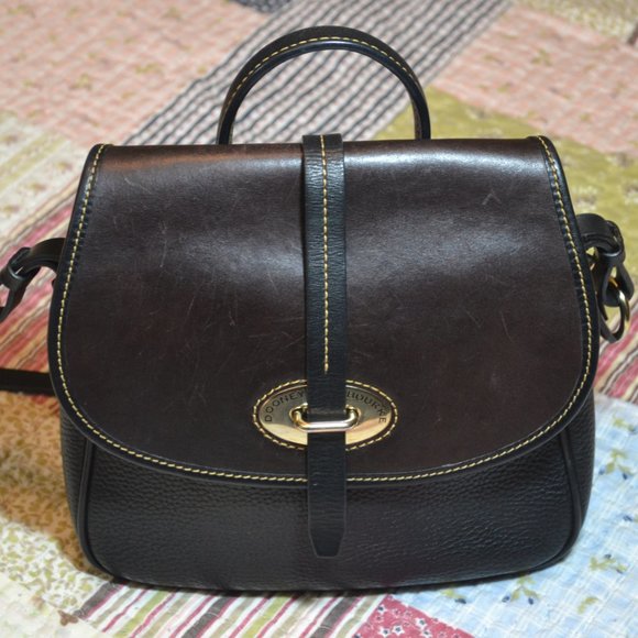 Dooney & Bourke Handbags - Dooney & Bourke Verona Tmoro Florentine Black Bag